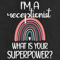 Receptionist Appreciation Front Desk Receptionist Gift Golf Towel