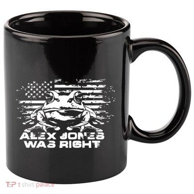 Right About Frogs 11oz C Handle Ceramic Mug