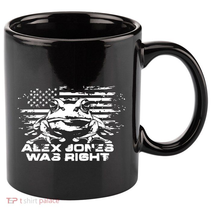 Right About Frogs 11oz C Handle Ceramic Mug
