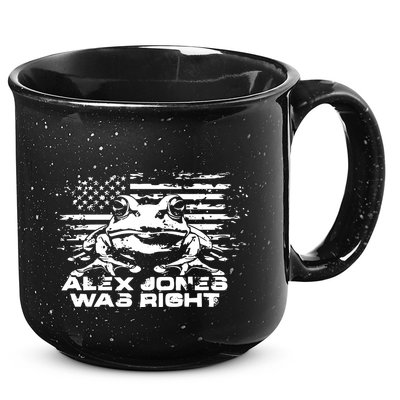 Right About Frogs 15oz Campfire Ceramic Mug