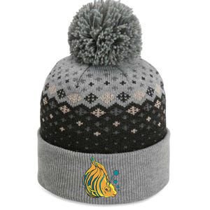 Royal Angel Fish The Baniff Cuffed Pom Beanie