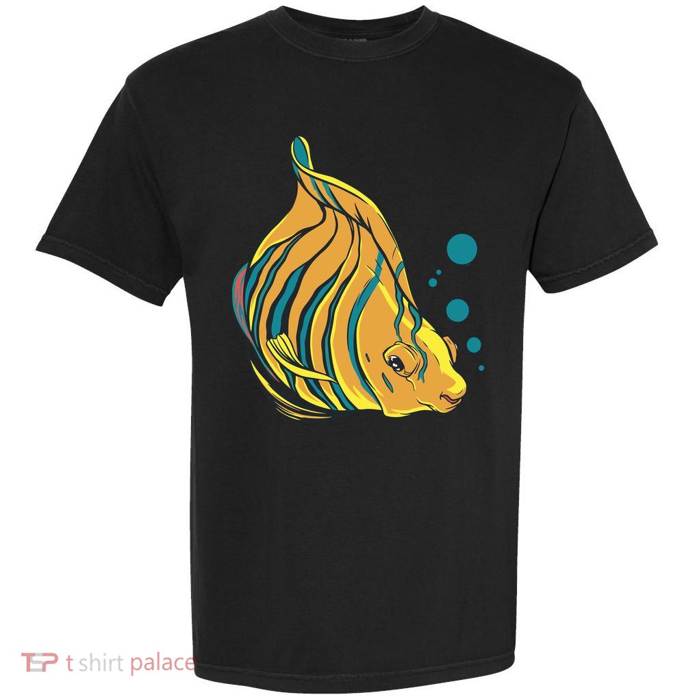 Royal Angel Fish Garment-Dyed Heavyweight T-Shirt