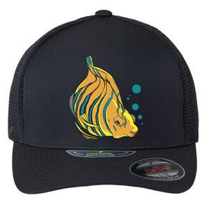 Royal Angel Fish Flexfit Unipanel Trucker Cap