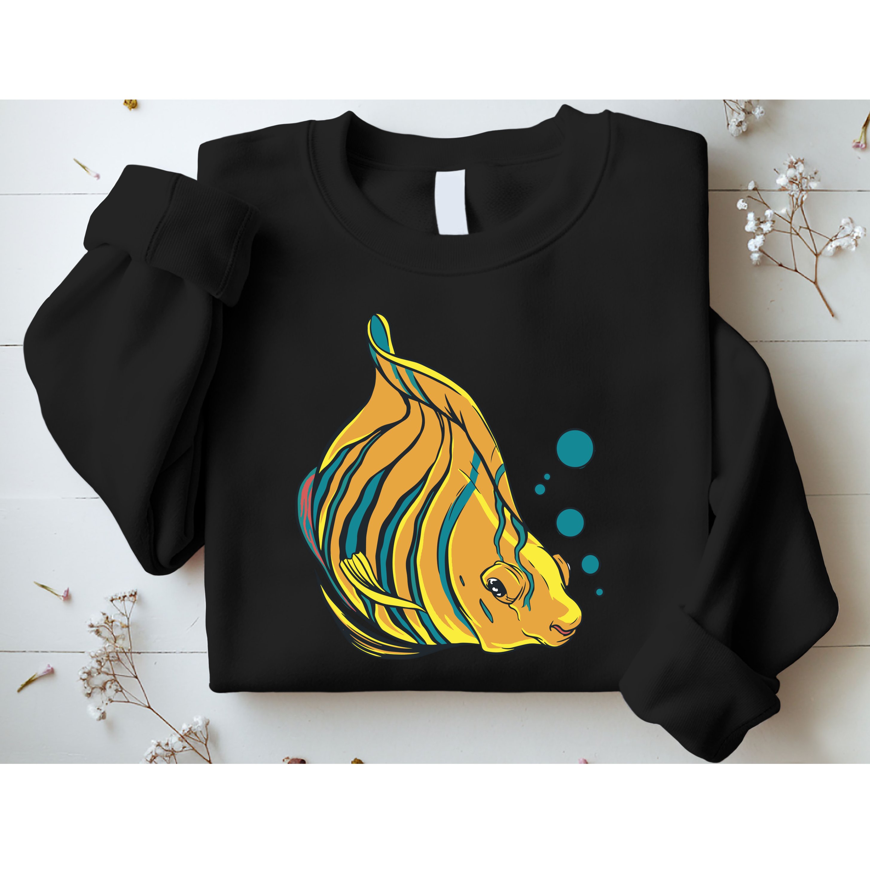 Royal Angel Fish Sweatshirt