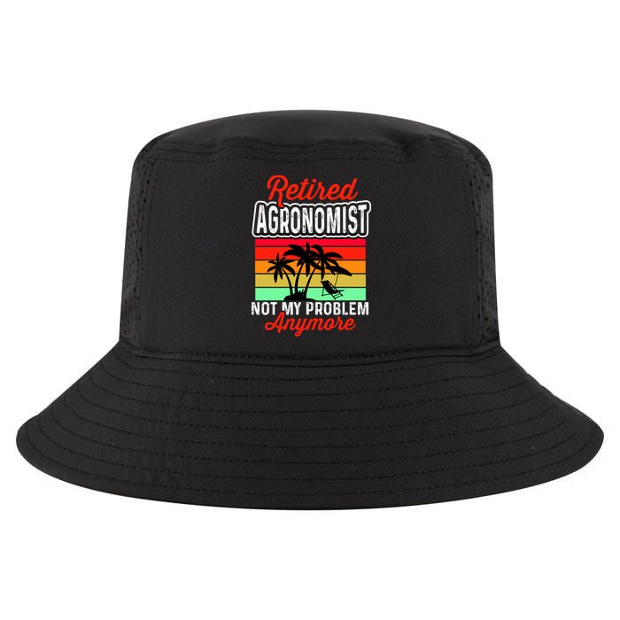 Retired AGRONOMIST Funny Cool Comfort Performance Bucket Hat
