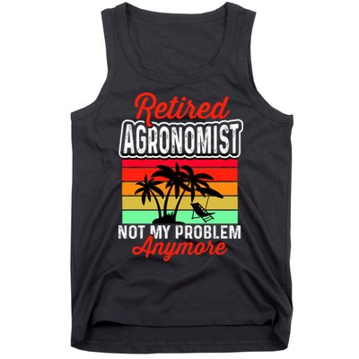Retired AGRONOMIST Funny Tank Top