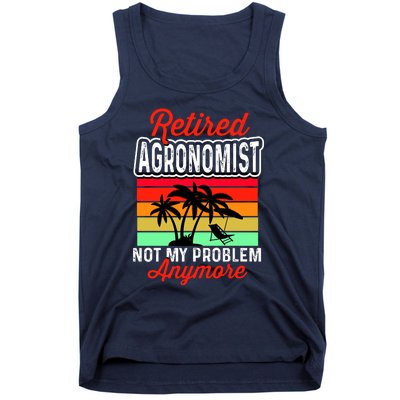 Retired AGRONOMIST Funny Tank Top