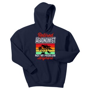 Retired AGRONOMIST Funny Kids Hoodie