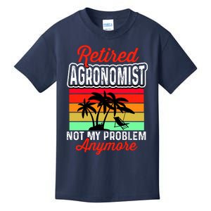 Retired AGRONOMIST Funny Kids T-Shirt