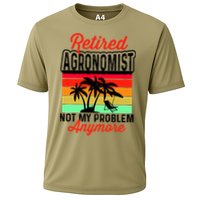 Retired AGRONOMIST Funny Cooling Performance Crew T-Shirt