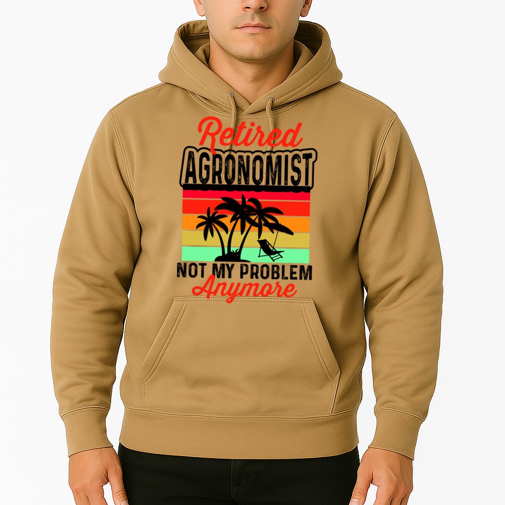 Retired AGRONOMIST Funny Hoodie
