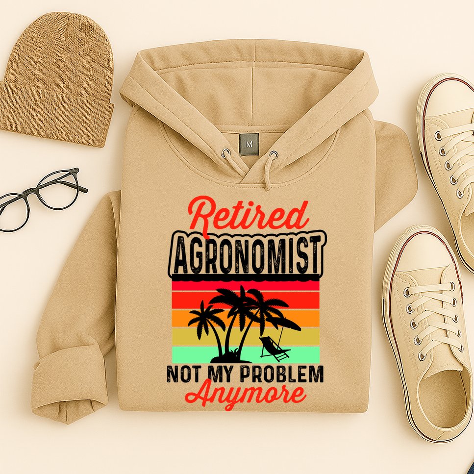 Retired AGRONOMIST Funny Hoodie