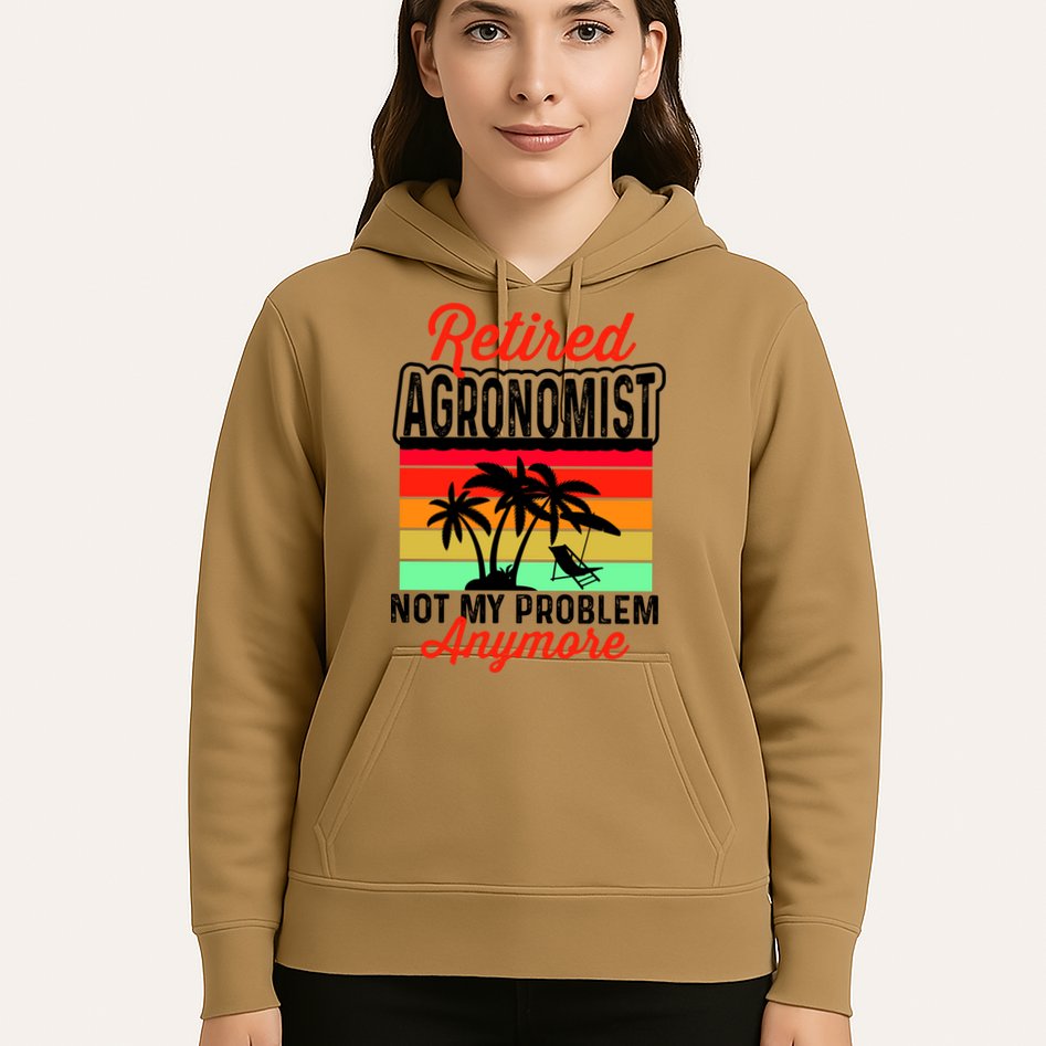 Retired AGRONOMIST Funny Hoodie