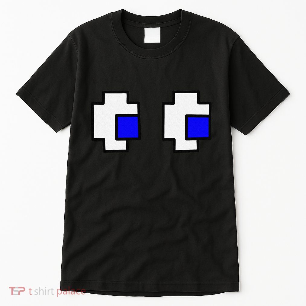 Retro Arcade Game Ghost Eyes Tall T-Shirt