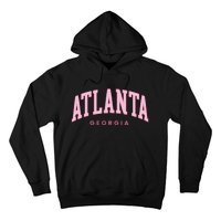 Retro Atlanta Georgia Vintage Preppy Throwback Hoodie