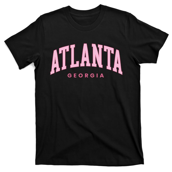 Retro Atlanta Georgia Vintage Preppy Throwback T-Shirt