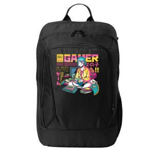 Retro Anime Gamer Girl Classic City Backpack