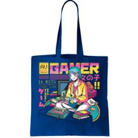 Retro Anime Gamer Girl Classic Tote Bag