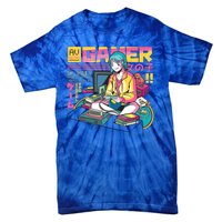 Retro Anime Gamer Girl Classic Tie-Dye T-Shirt