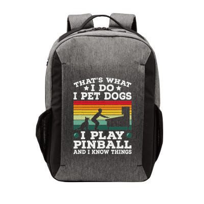 Retro Arcade Game Machine Gamer Pet Dogs Play Pinball Vector Backpack