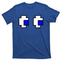 Retro Arcade Game Ghost Eyes Halloween Group Costume T-Shirt