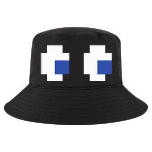 Retro Arcade Game Ghost Eyes Halloween Group Costume Cool Comfort Performance Bucket Hat