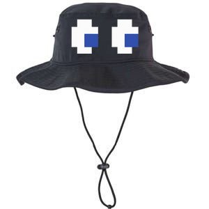 Retro Arcade Game Ghost Eyes Halloween Group Costume Legacy Cool Fit Booney Bucket Hat