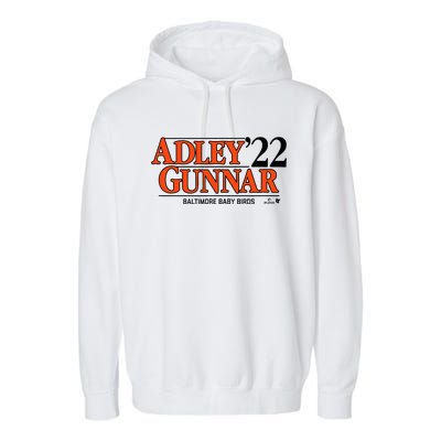 Rutschman&Henderson Adley Gunnar 22 Baltimore Baseball Garment-Dyed Fleece Hoodie