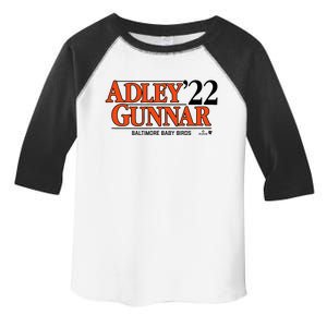 Rutschman&Henderson Adley Gunnar 22 Baltimore Baseball Toddler Fine Jersey T-Shirt