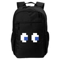 Retro Arcade Game Ghost Eyes Halloween Group Costume Backpack