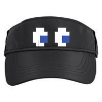 Retro Arcade Game Ghost Eyes Halloween Group Costume Adult Drive Performance Visor