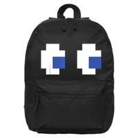 Retro Arcade Game Ghost Eyes Halloween Group Costume 16 in Basic Backpack