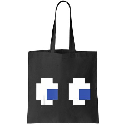 Retro Arcade Game Ghost Eyes Halloween Group Costume Bag