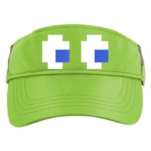 Retro Arcade Game Ghost Eyes 80s Halloween Group Costume Adult Drive Performance Visor