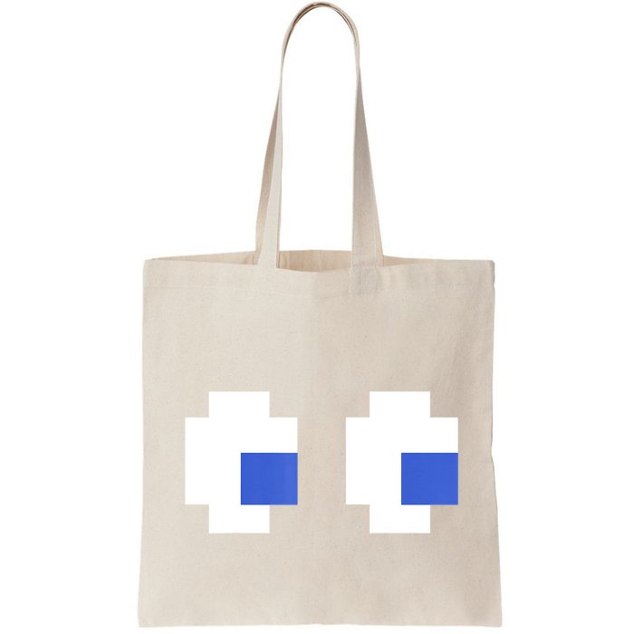 Retro Arcade Game Ghost Eyes 80s Halloween Group Costume Bag