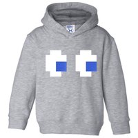 Retro Arcade Game Ghost Eyes 80s Halloween Group Costume Toddler Hoodie
