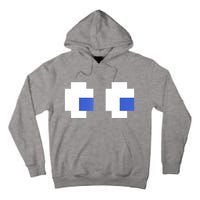 Retro Arcade Game Ghost Eyes 80s Halloween Group Costume Tall Hoodie