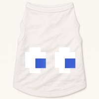 Retro Arcade Game Ghost Eyes 80s Halloween Group Costume Doggie Tank