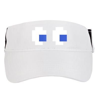 Retro Arcade Game Ghost Eyes 80s Halloween Group Costume Adult Drive Performance Visor