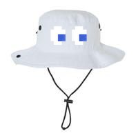 Retro Arcade Game Ghost Eyes 80s Halloween Group Costume Bucket Hat