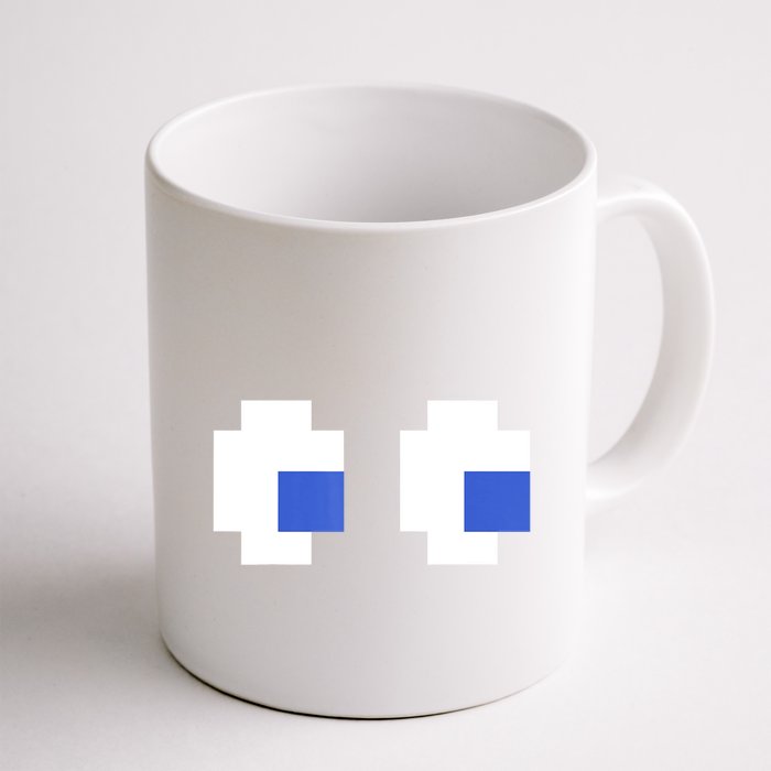 Retro Arcade Game Ghost Eyes 80s Halloween Group Costume Mug