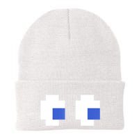 Retro Arcade Game Ghost Eyes 80s Halloween Group Costume Beanie