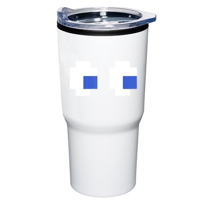 Retro Arcade Game Ghost Eyes 80s Halloween Group Costume Tumbler