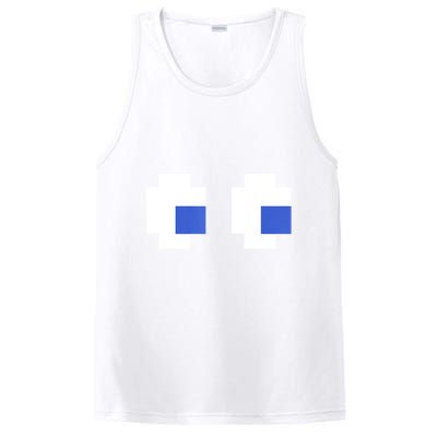 Retro Arcade Game Ghost Eyes 80s Halloween Group Costume PosiCharge Competitor Tank