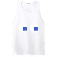 Retro Arcade Game Ghost Eyes 80s Halloween Group Costume PosiCharge Competitor Tank