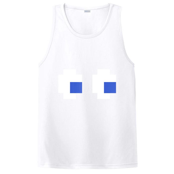 Retro Arcade Game Ghost Eyes 80s Halloween Group Costume PosiCharge Competitor Tank