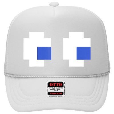 Retro Arcade Game Ghost Eyes 80s Halloween Group Costume Trucker Hat