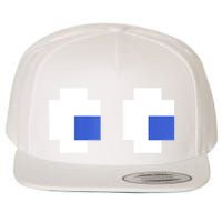Retro Arcade Game Ghost Eyes 80s Halloween Group Costume Wool Snapback Cap