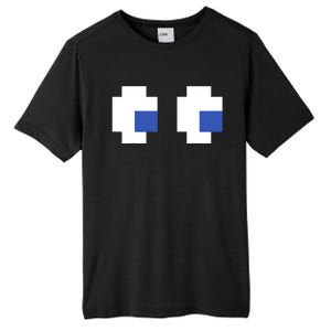 Retro Arcade Game Ghost Eyes 80s Halloween Group Costume Tall Fusion ChromaSoft Performance T-Shirt