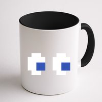 Retro Arcade Game Ghost Eyes 80s Halloween Group Costume Mug
